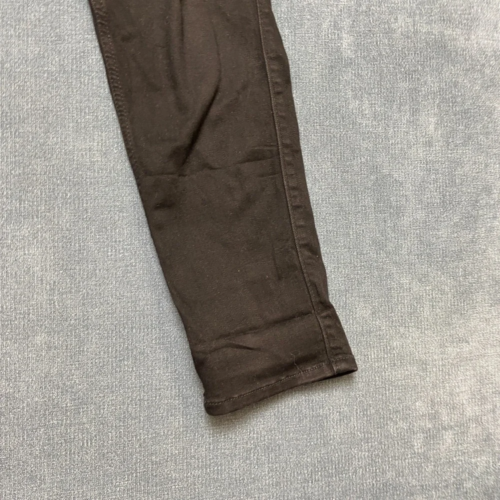 Hollister Jeans Mens 30x30 Black Denim Low Rise Streetwear Grunge Skinny Leg